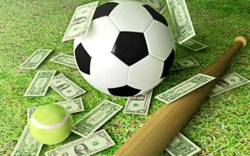 Layar olahraga menampilkan pilihan pertandingan dan kompetisi