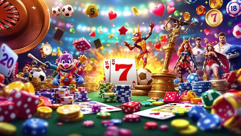 Tampilan reel slot berwarna di SPIN89
