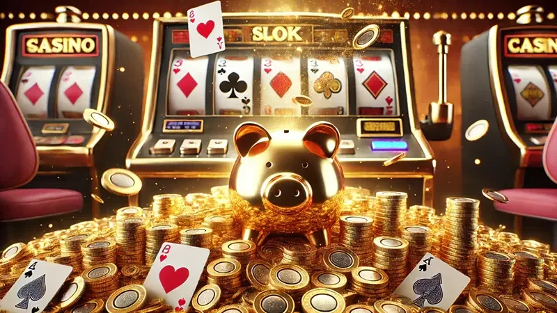 Antarmuka permainan slot pada perangkat mobile